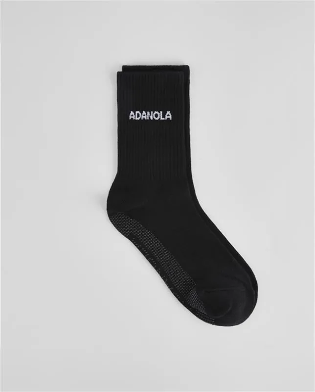 Pilates Grip Socks - Black sold by Adanola