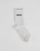 Pilates Grip Socks - Light Grey Melange sold by Adanola