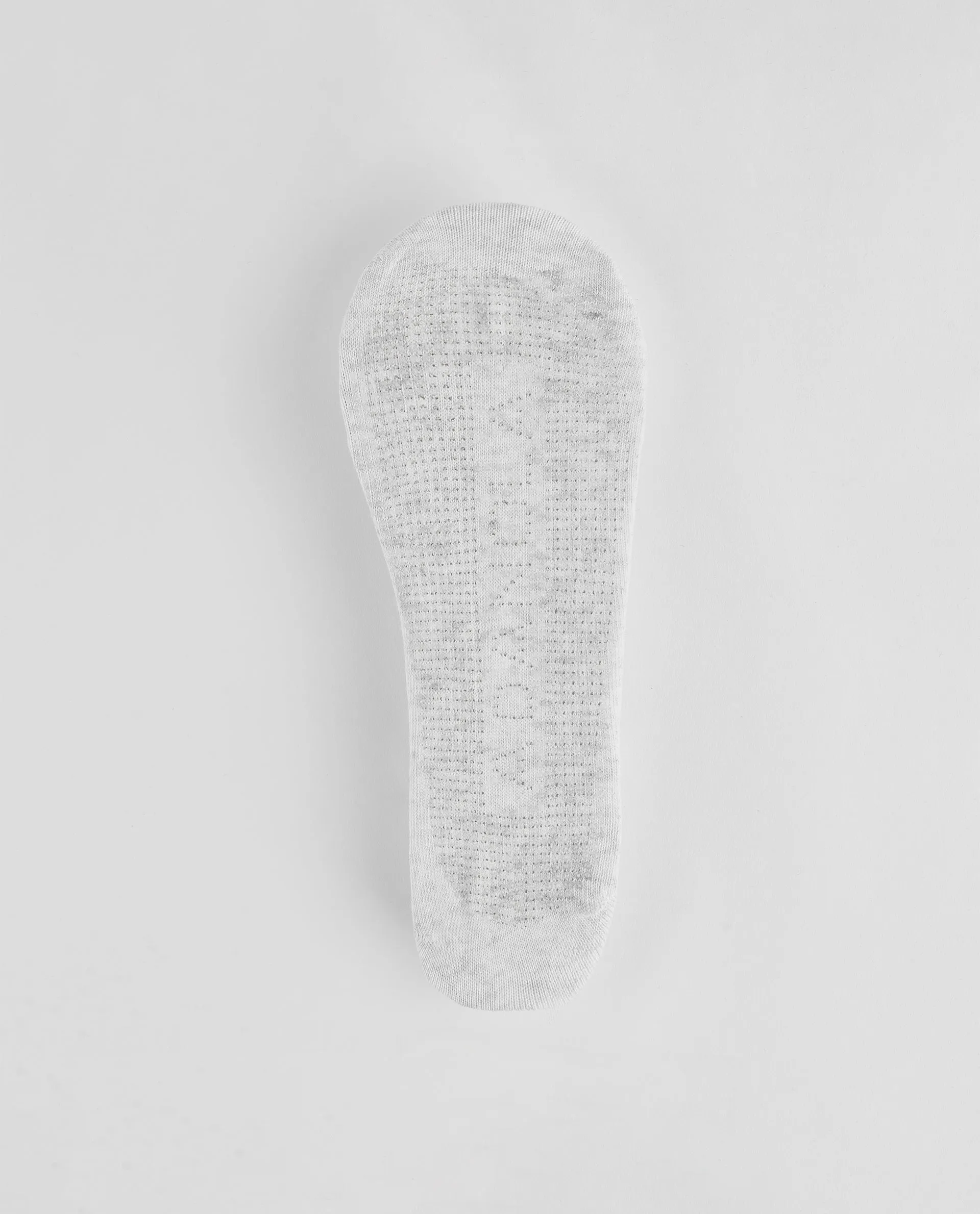 Pilates Grip Socks - Light Grey Melange sold by Adanola product image thumbnail 2