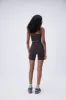 Ultimate Crop Shorts - Coffee Bean sold by Adanola