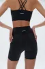 Ultimate Crop Shorts - Black sold by Adanola