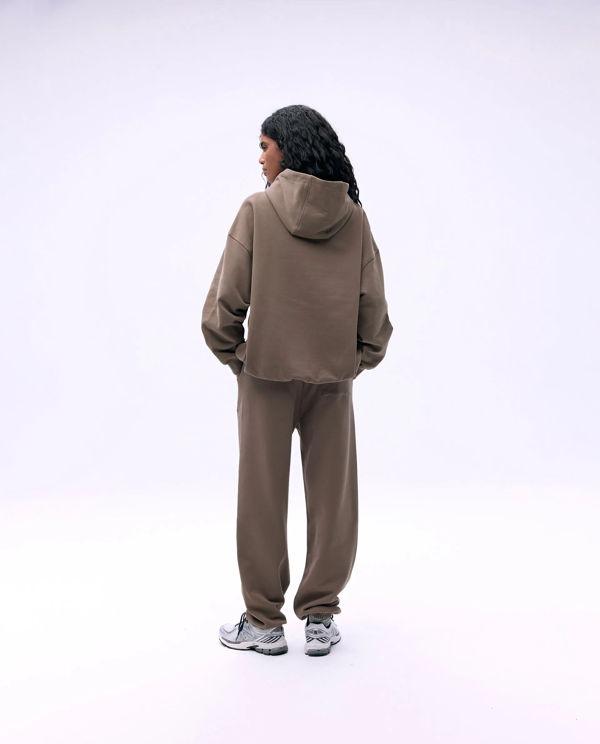 Varsity Sweatpants - Cocoa Brown sold by Adanola product image thumbnail 4