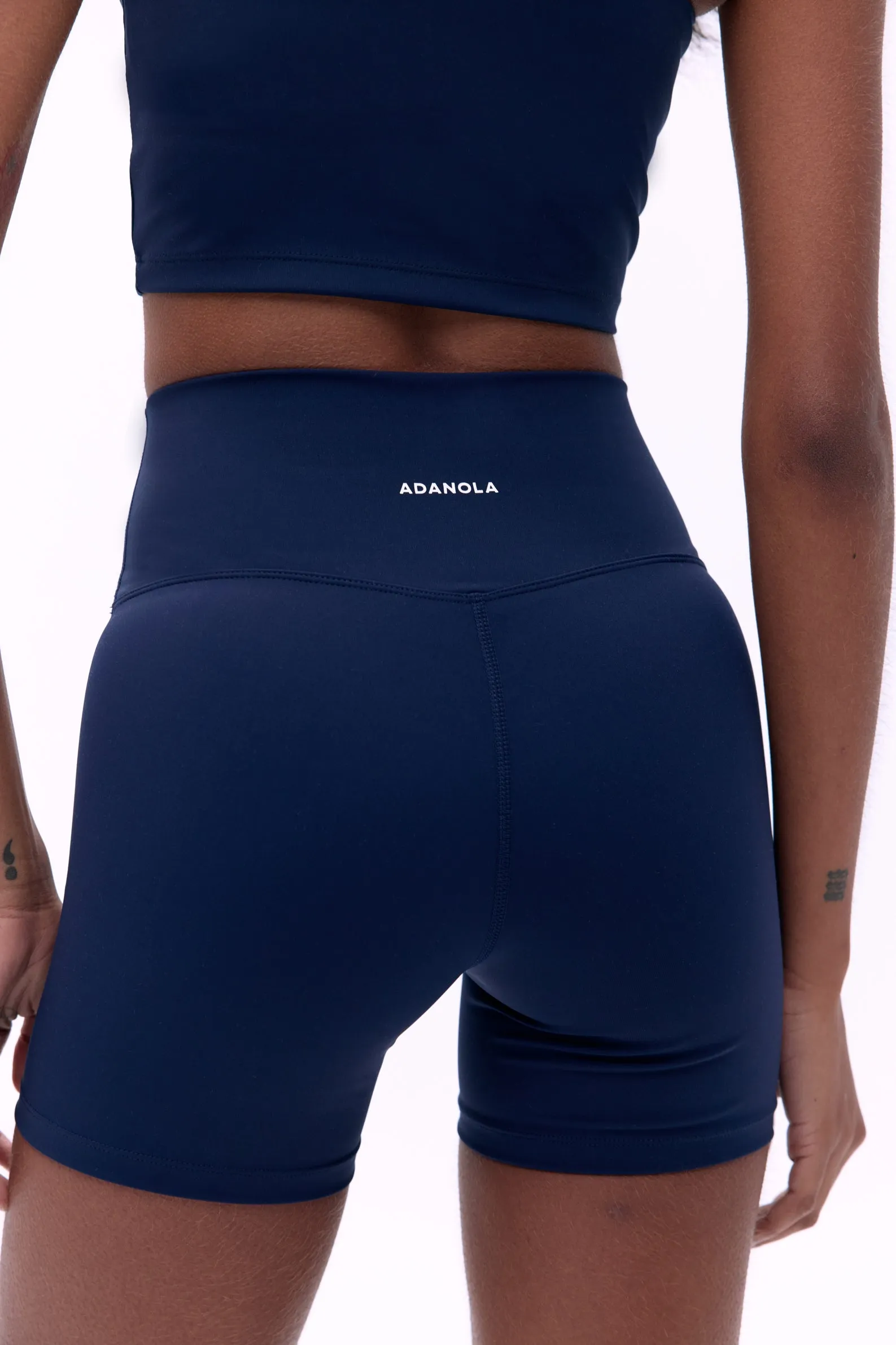 Ultimate Ultra Crop Shorts - Navy Blue sold by Adanola product image thumbnail 2
