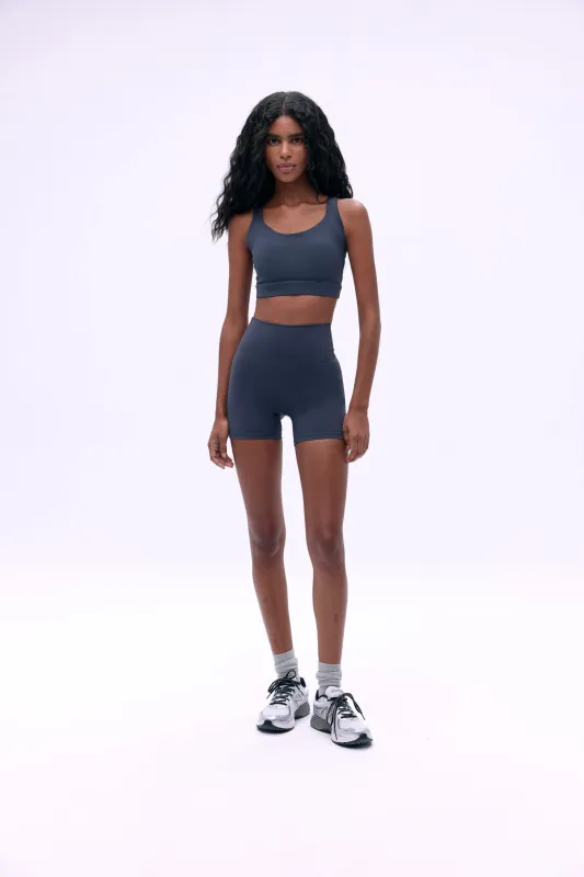 Ultimate Ultra Crop Shorts - Midnight Blue sold by Adanola