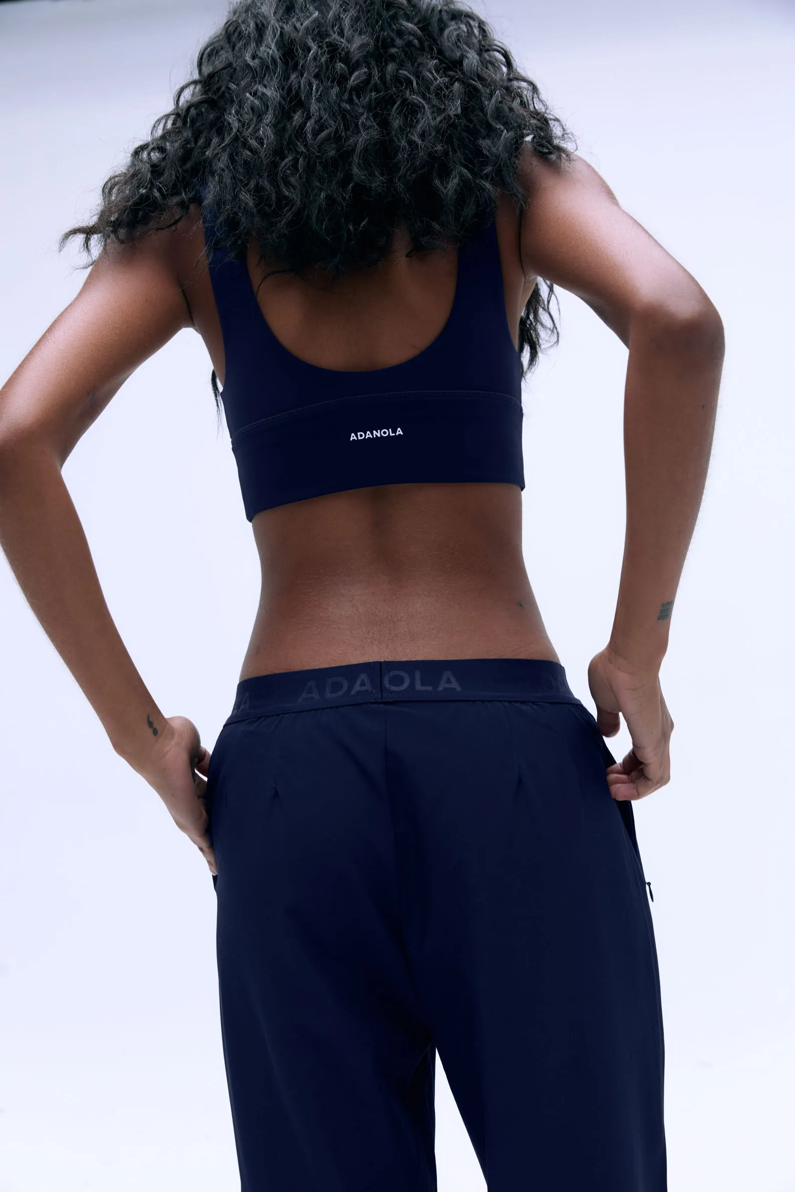 Branded Waistband Pant - Navy Blue sold by Adanola product image thumbnail 4