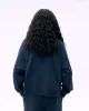 Varsity Loose Fit Sweatshirt - Midnight Blue/Marshmallow White sold by Adanola