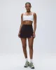 Ultimate A-line Mini Skirt - Coffee Bean sold by Adanola