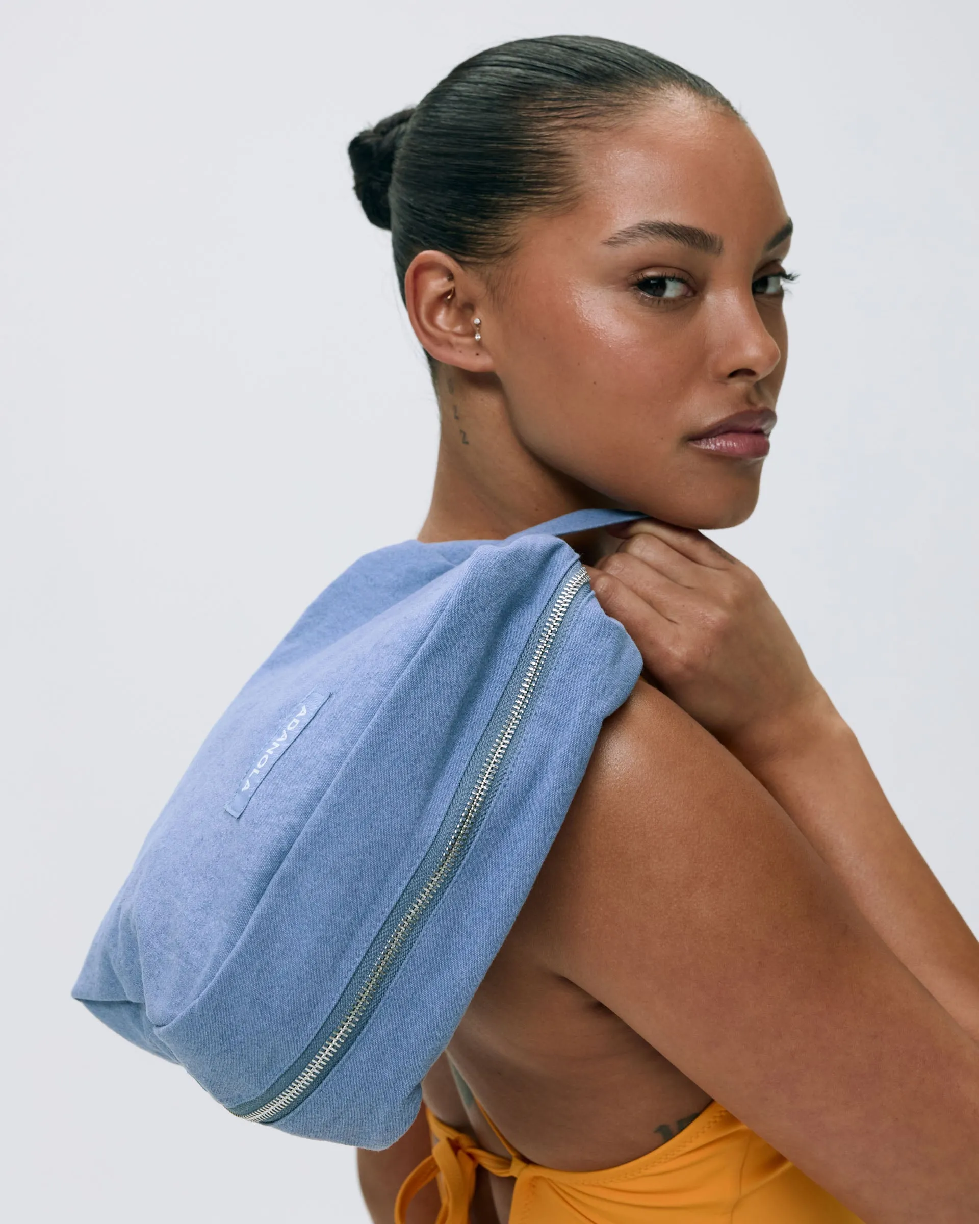 Cosmetic Bag - Vintage Blue sold by Adanola