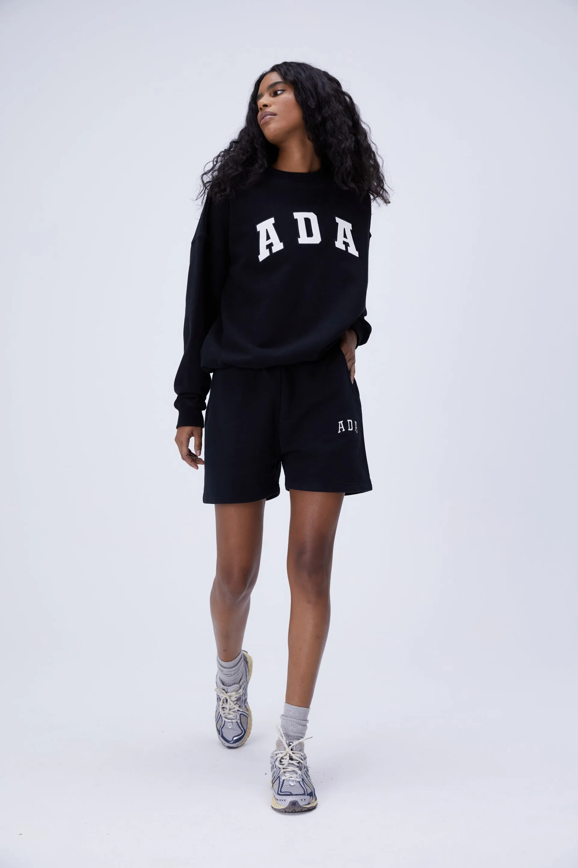ADA Sweat Shorts - Black sold by Adanola product image thumbnail 5