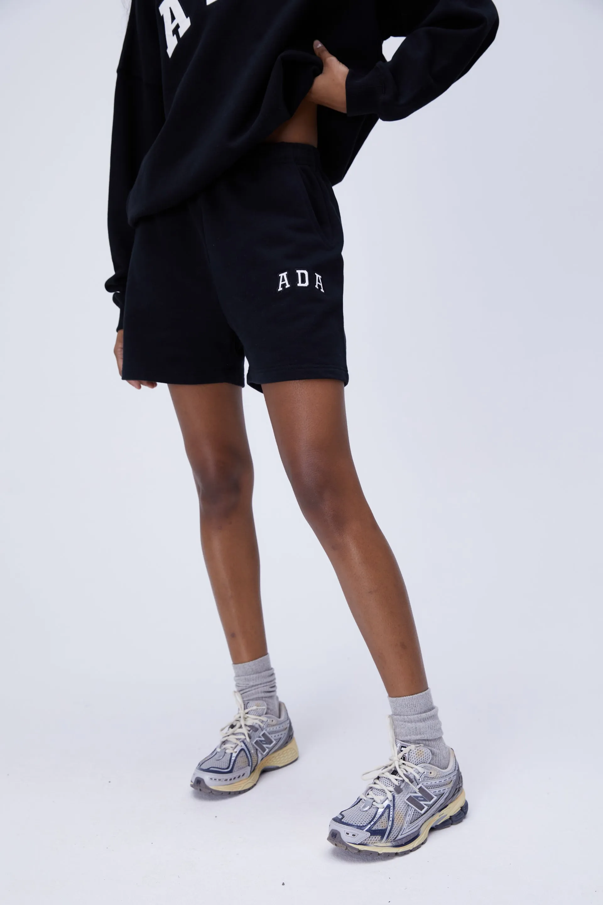 ADA Sweat Shorts - Black sold by Adanola product image thumbnail 2