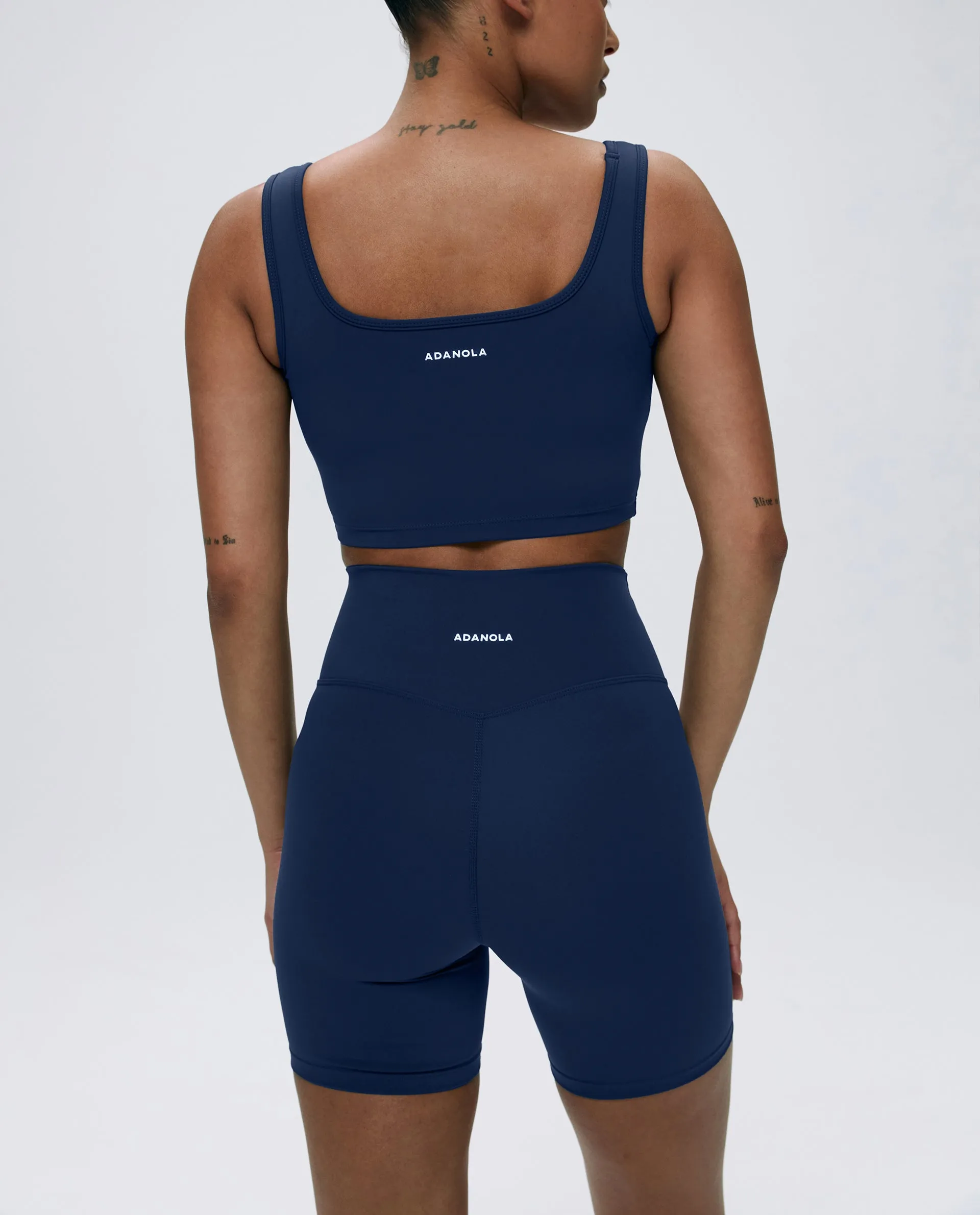 Ultimate Crop Shorts - Navy Blue sold by Adanola product image thumbnail 2
