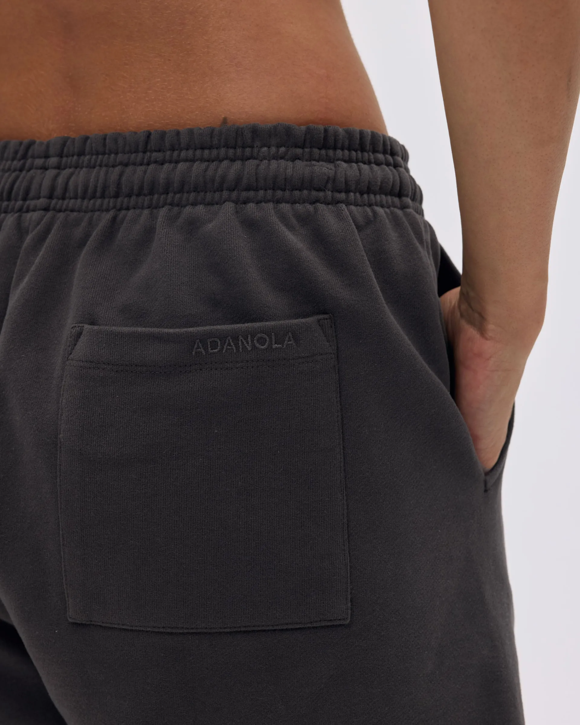 Branded Sweat Shorts - Coffee Bean sold by Adanola product image thumbnail 3