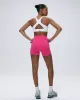 Ultimate Ultra Crop Shorts - Hot Pink sold by Adanola