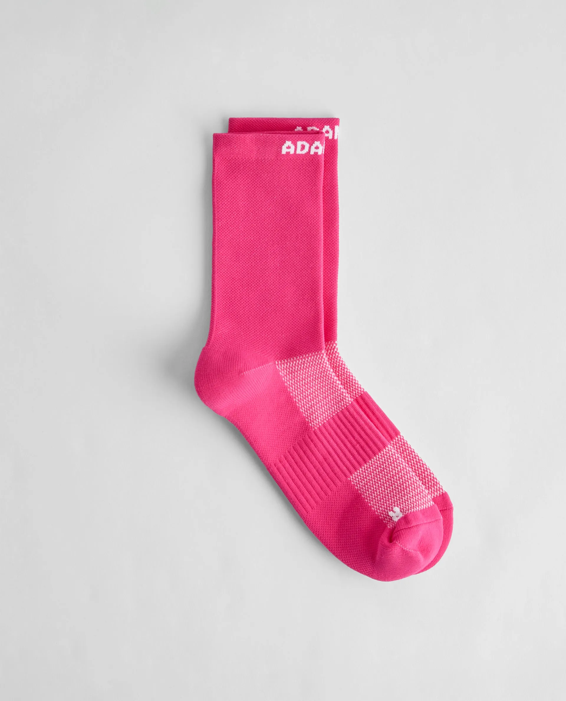 Running Sock - Hot Pink/White sold by Adanola