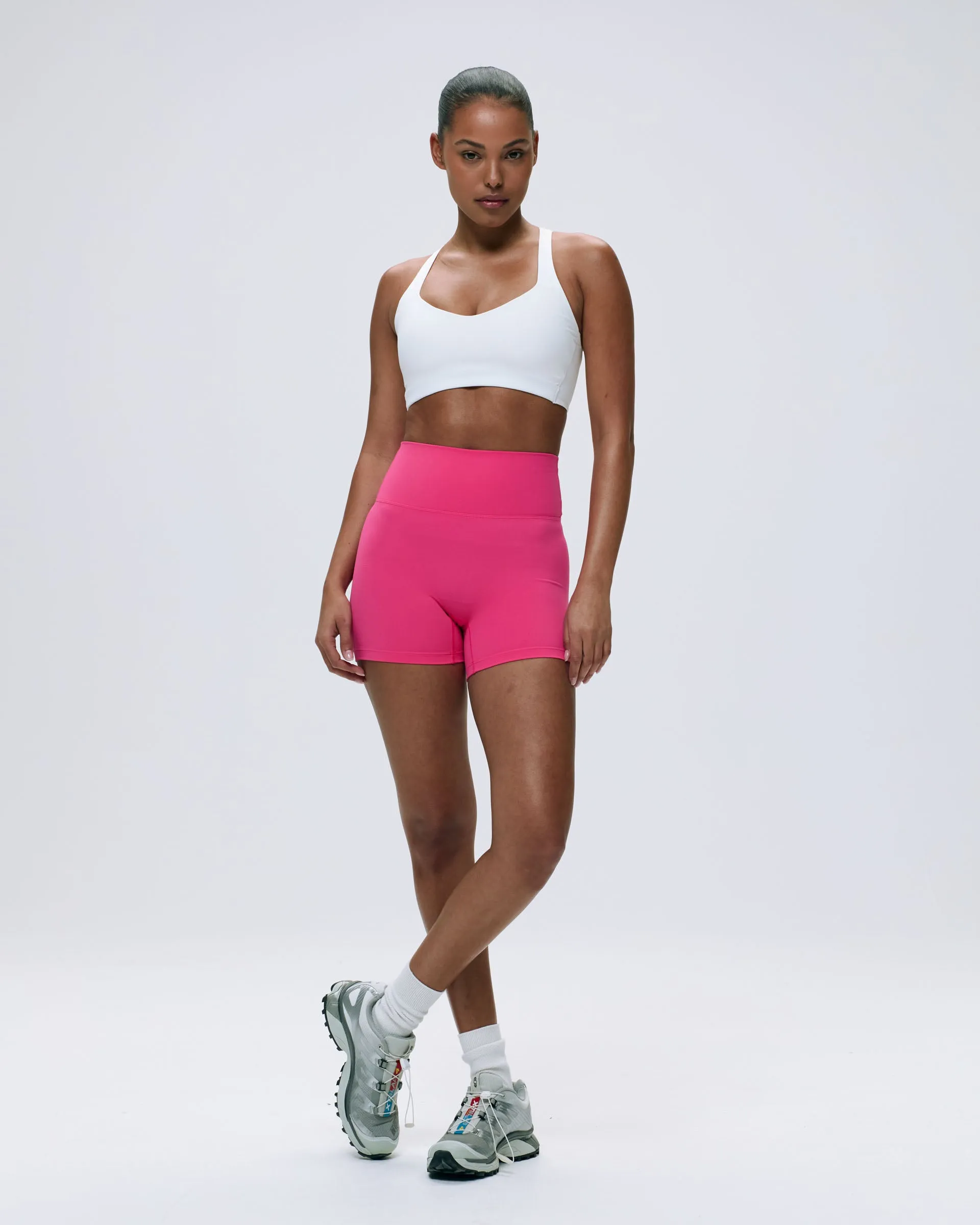 Ultimate Racer Cut Out Bra - White sold by Adanola product image thumbnail 3