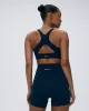 Ultimate Racer Cut Out Bra - Navy Blue sold by Adanola