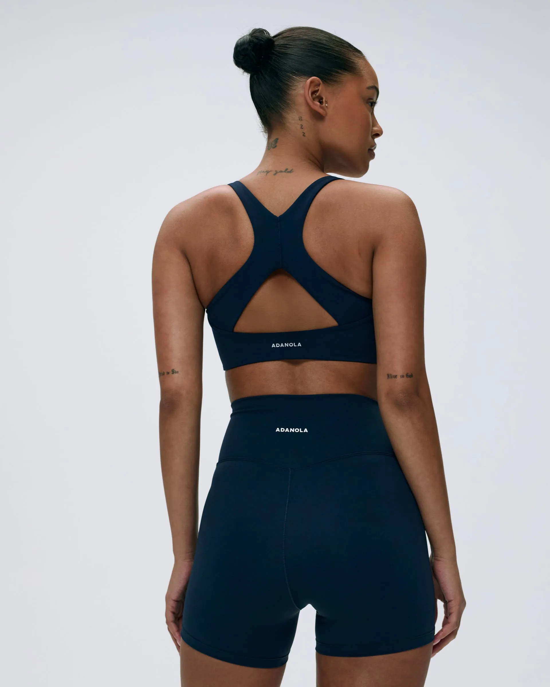 Ultimate Racer Cut Out Bra - Navy Blue sold by Adanola product image thumbnail 2