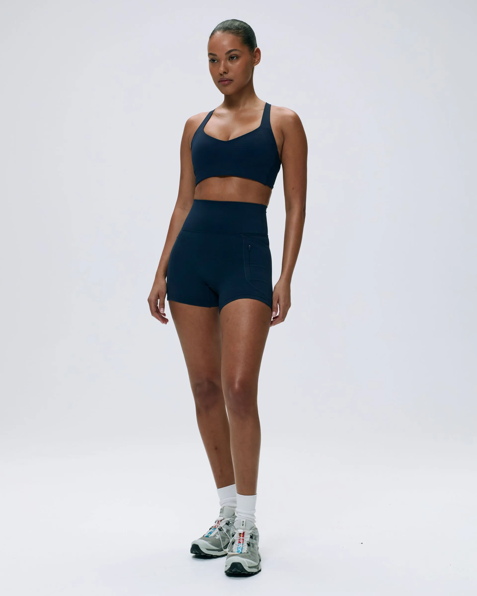 Ultimate Racer Cut Out Bra - Navy Blue sold by Adanola product image thumbnail 4