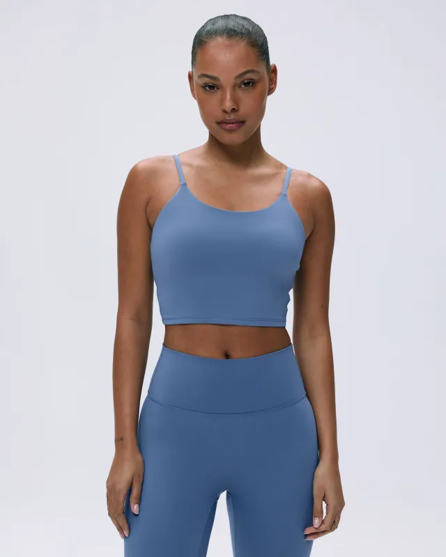 Ultimate Tank Bra - Vintage Blue sold by Adanola