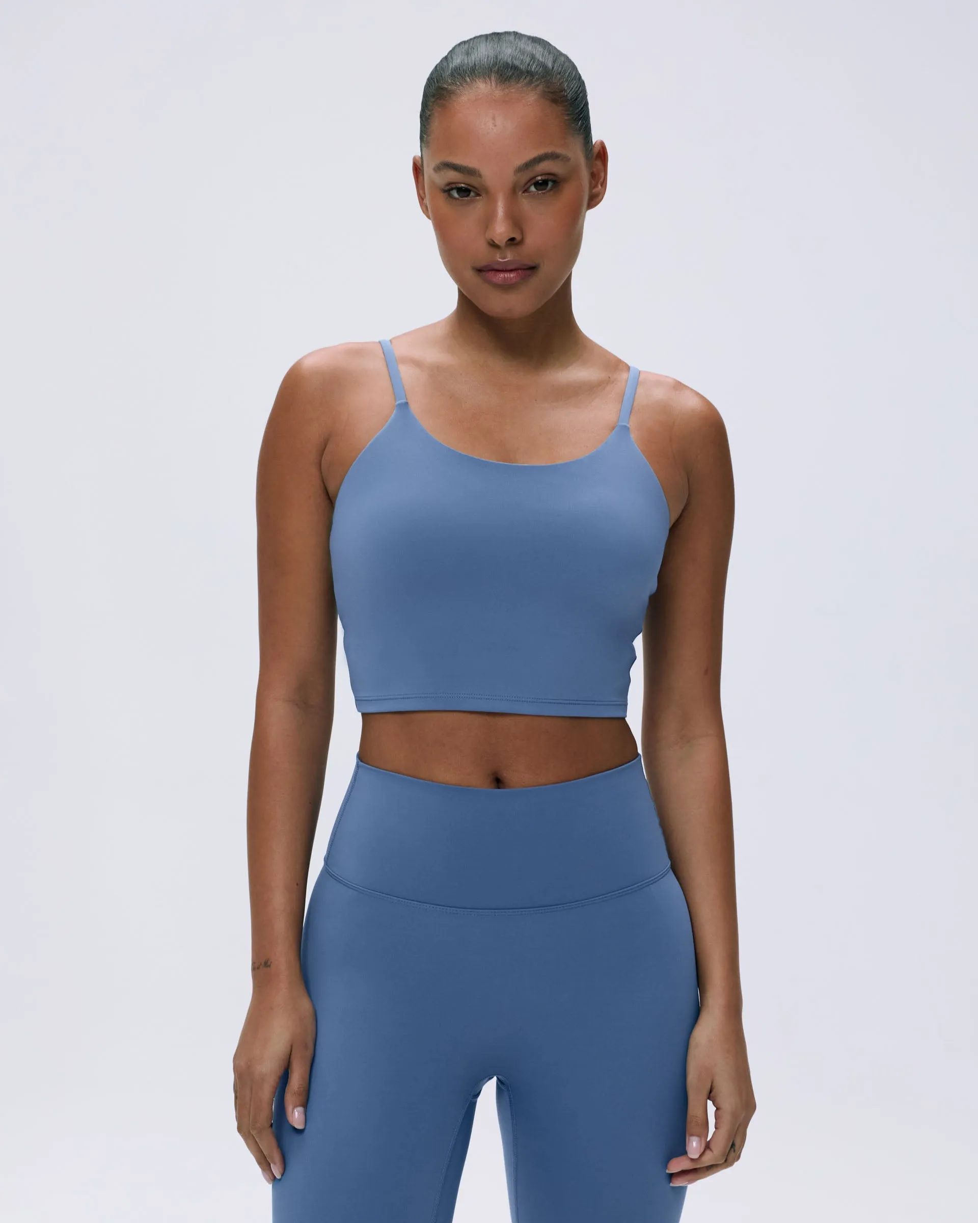 Ultimate Tank Bra - Vintage Blue sold by Adanola