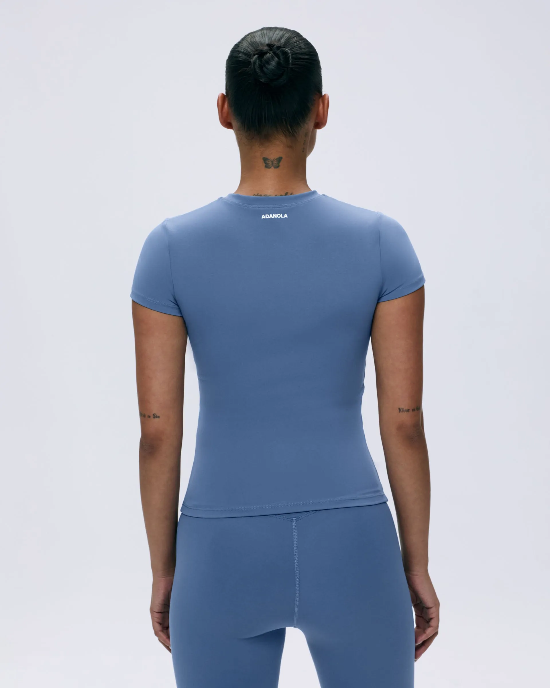 Ultimate Short Sleeve Top - Vintage Blue sold by Adanola product image thumbnail 2