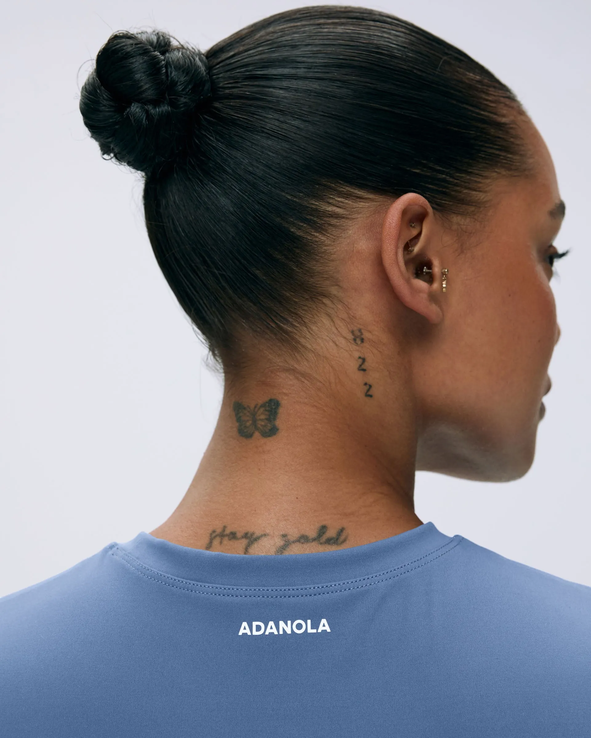 Ultimate Short Sleeve Top - Vintage Blue sold by Adanola product image thumbnail 4