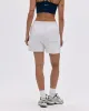 Branded Sweat Shorts - Light Grey Melange sold by Adanola