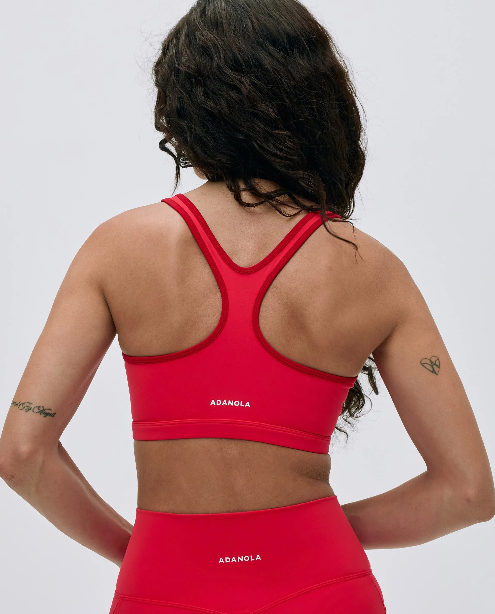 Ultimate Racer Back Piping Bra - Apple Red sold by Adanola product image thumbnail 2