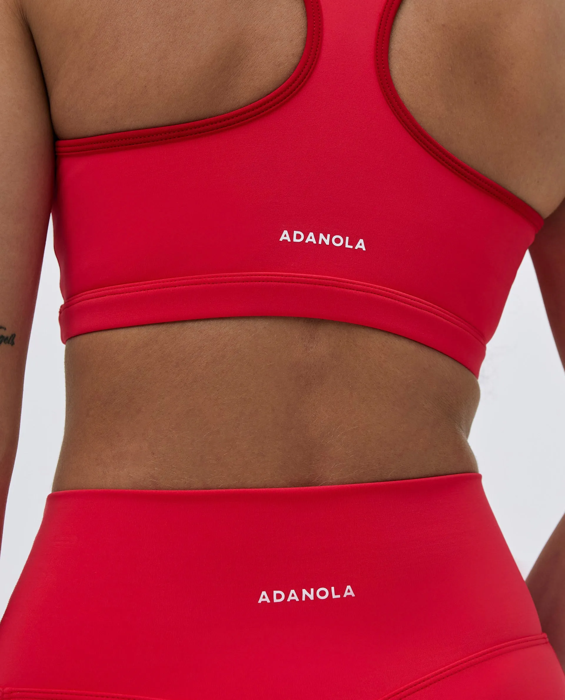 Ultimate Racer Back Piping Bra - Apple Red sold by Adanola product image thumbnail 4