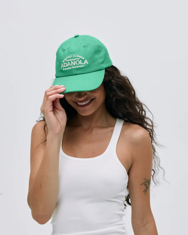 Washed Adanola Sport Cap - Jade Green sold by Adanola
