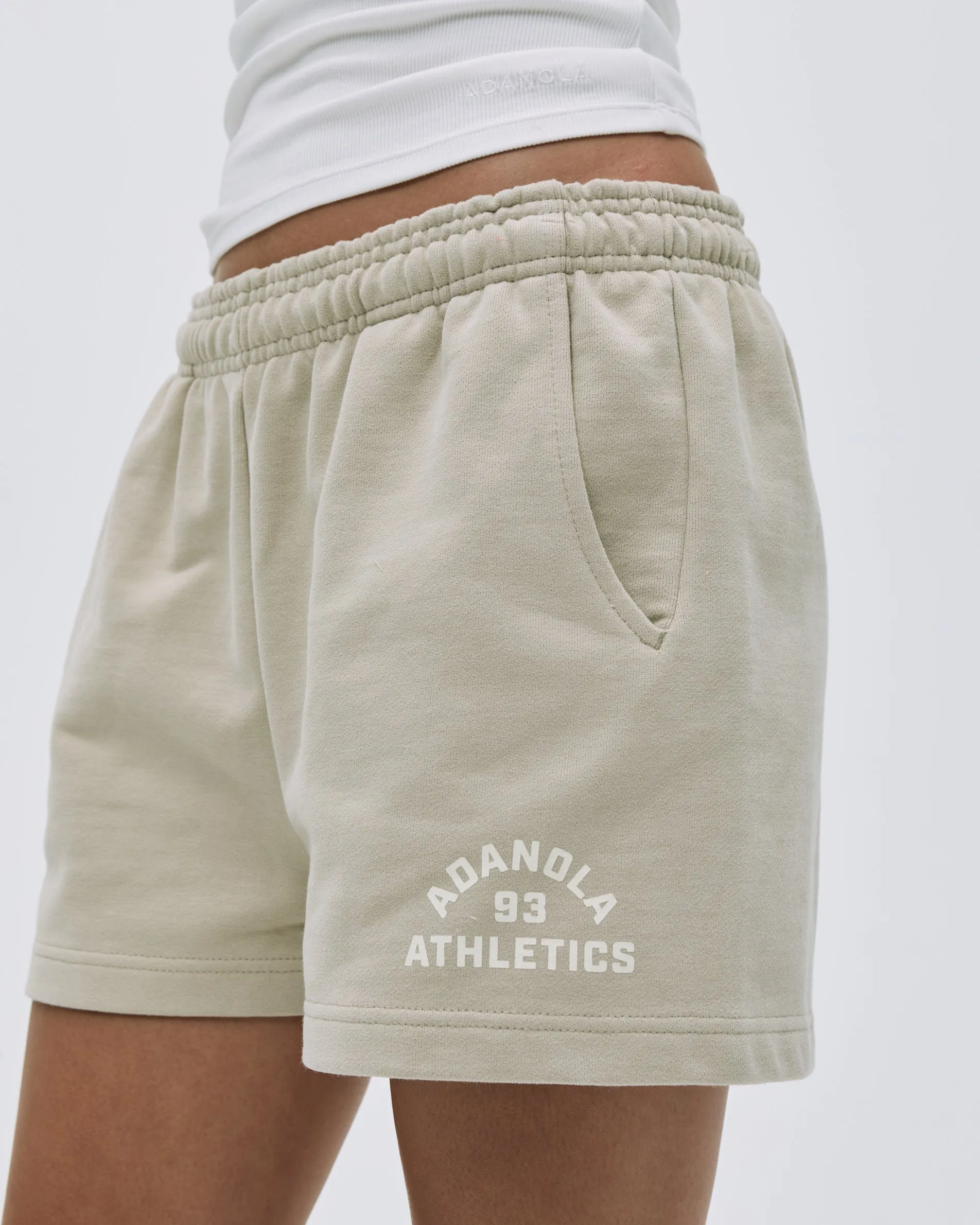 Campus Sweat Shorts - Stone sold by Adanola product image thumbnail 3