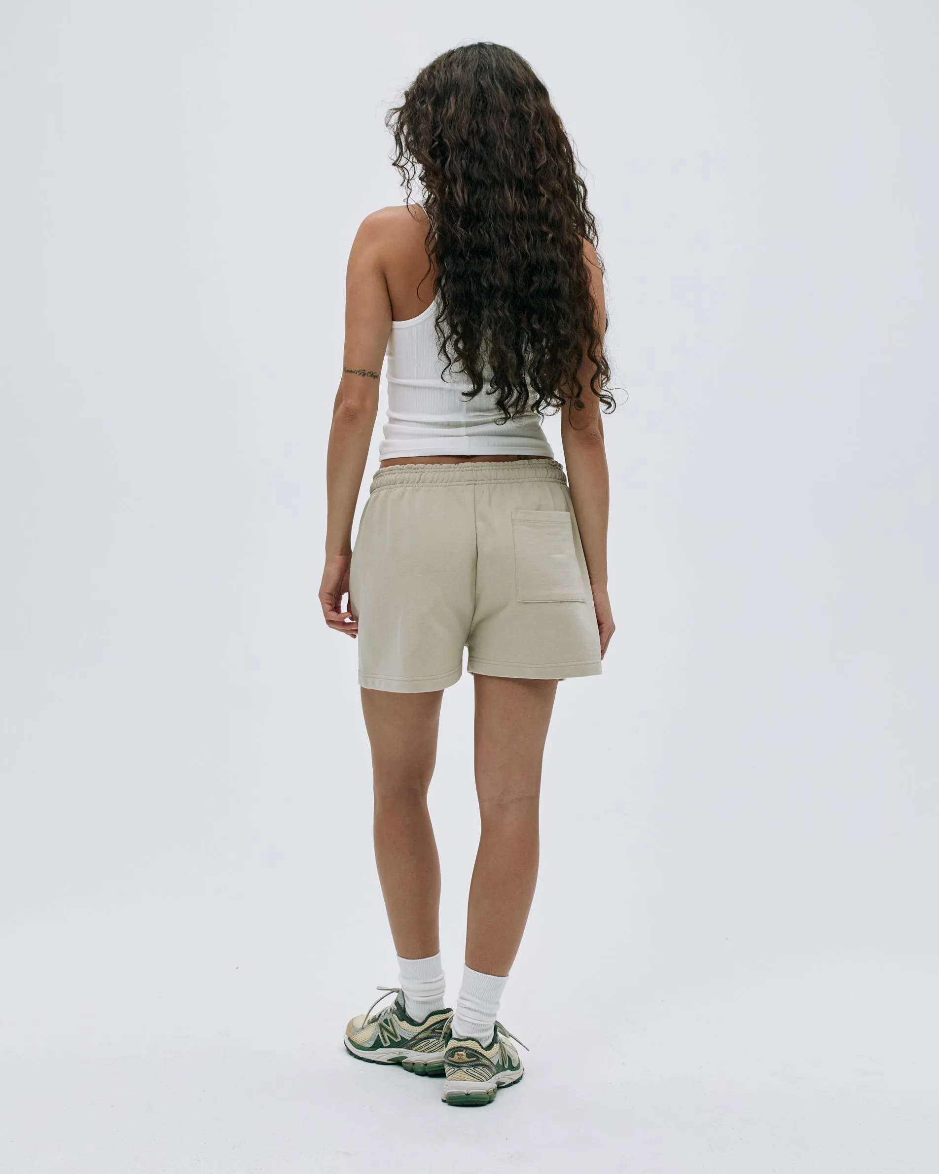 Campus Sweat Shorts - Stone sold by Adanola product image thumbnail 2