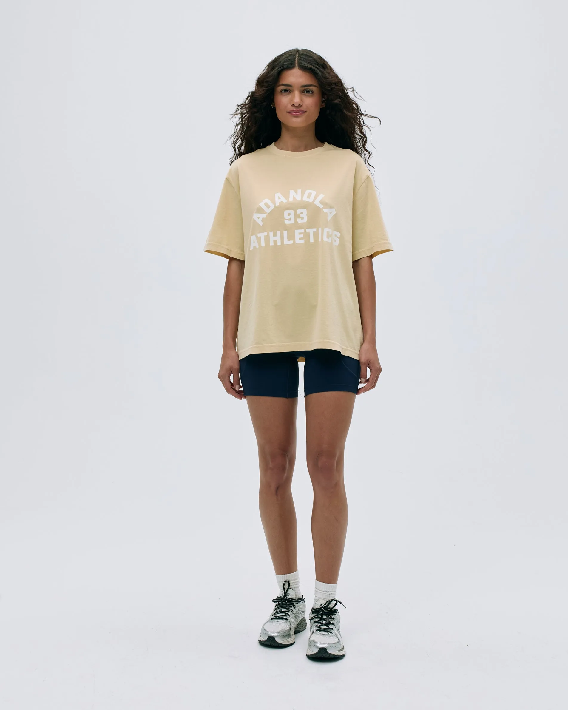Campus Vintage Wash Lightweight T-shirt - Butter Yellow sold by Adanola product image thumbnail 3