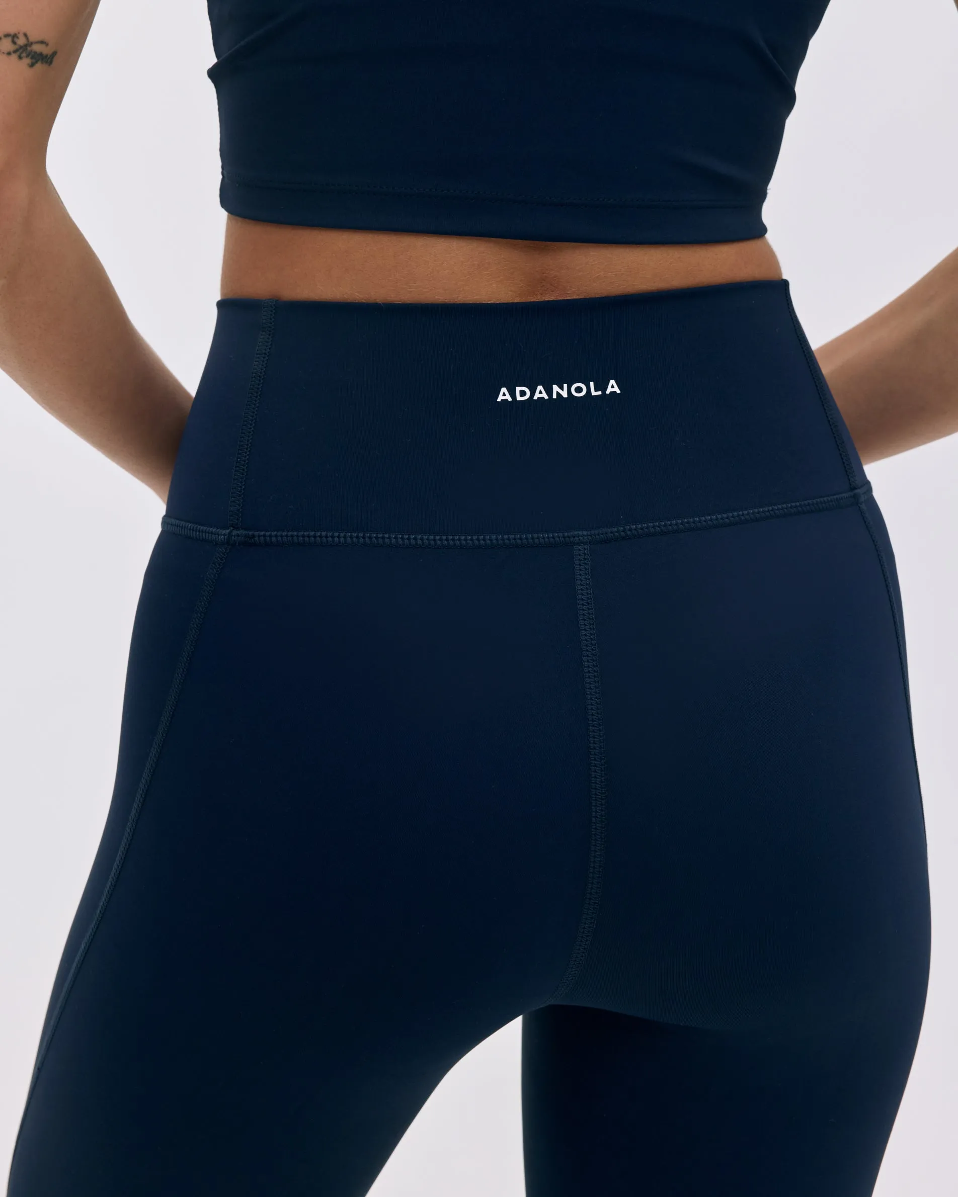 Flared Yoga Pant - Navy Blue sold by Adanola product image thumbnail 3