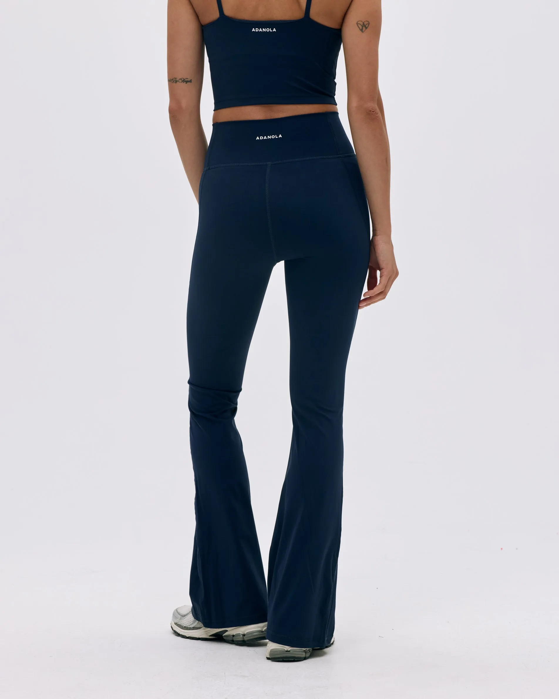 Flared Yoga Pant - Navy Blue sold by Adanola product image thumbnail 2