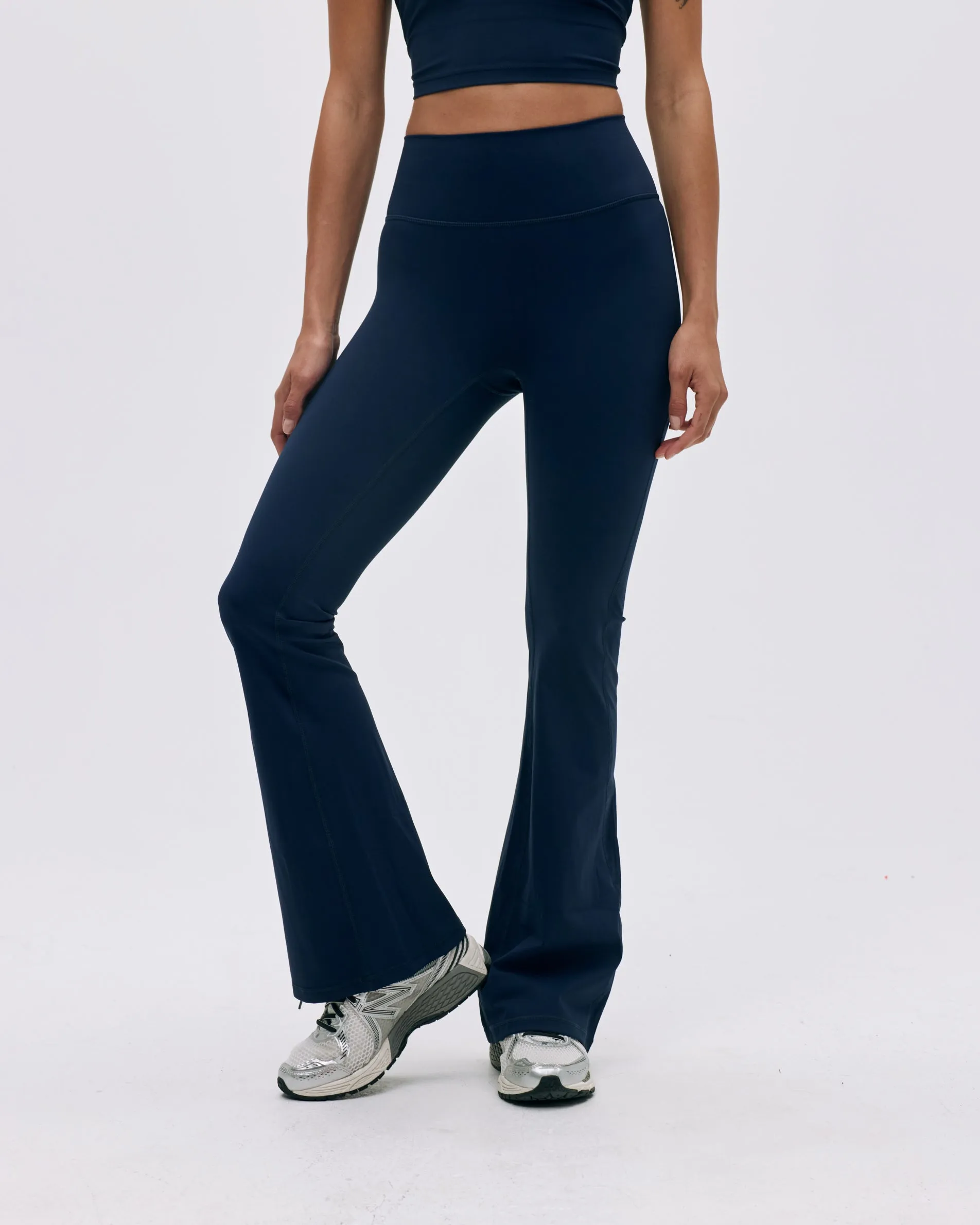 Flared Yoga Pant - Navy Blue sold by Adanola product image thumbnail 4