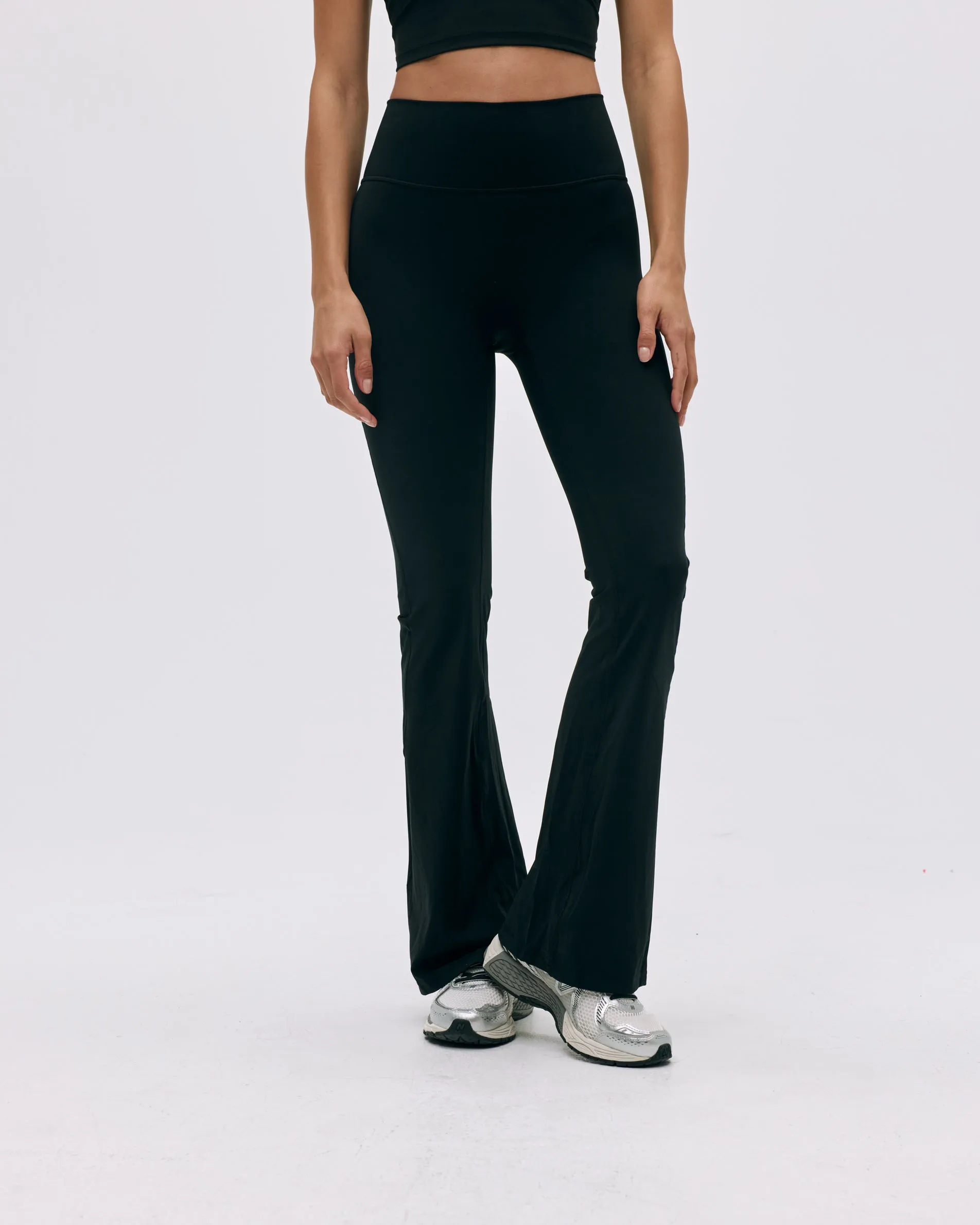 Flared Yoga Pant - Black sold by Adanola product image thumbnail 4