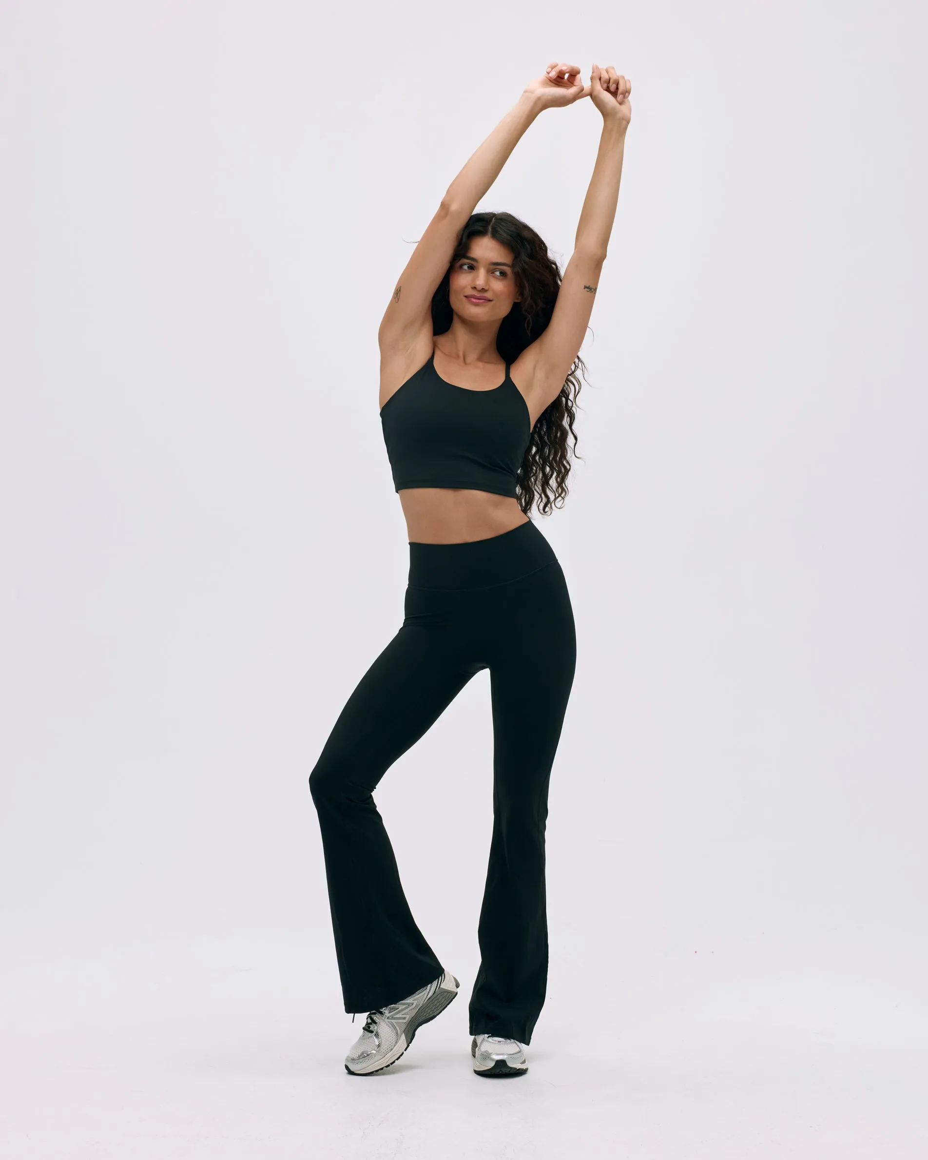 Flared Yoga Pant - Black sold by Adanola