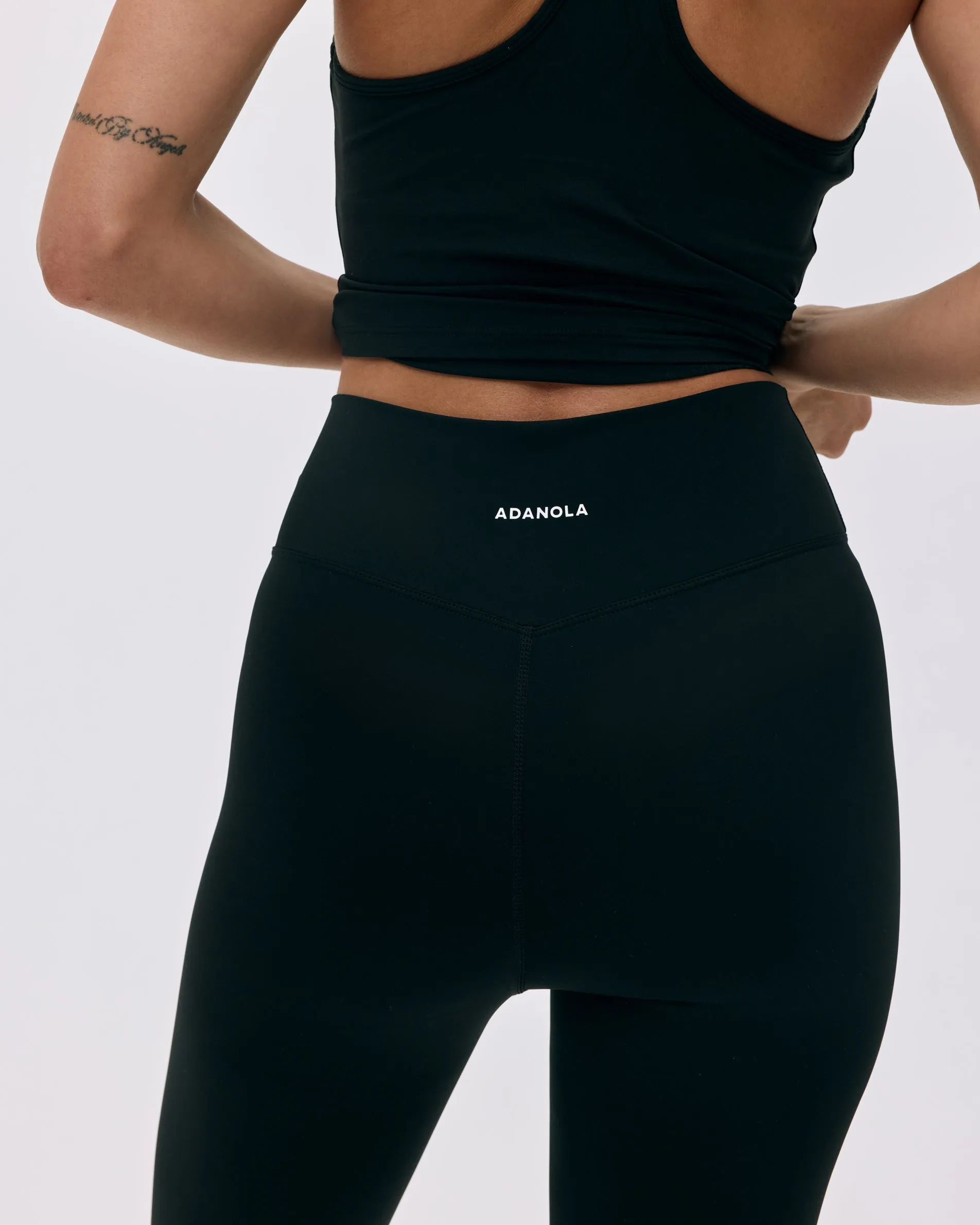 Ultimate Ruched Front Leggings - Black sold by Adanola product image thumbnail 3