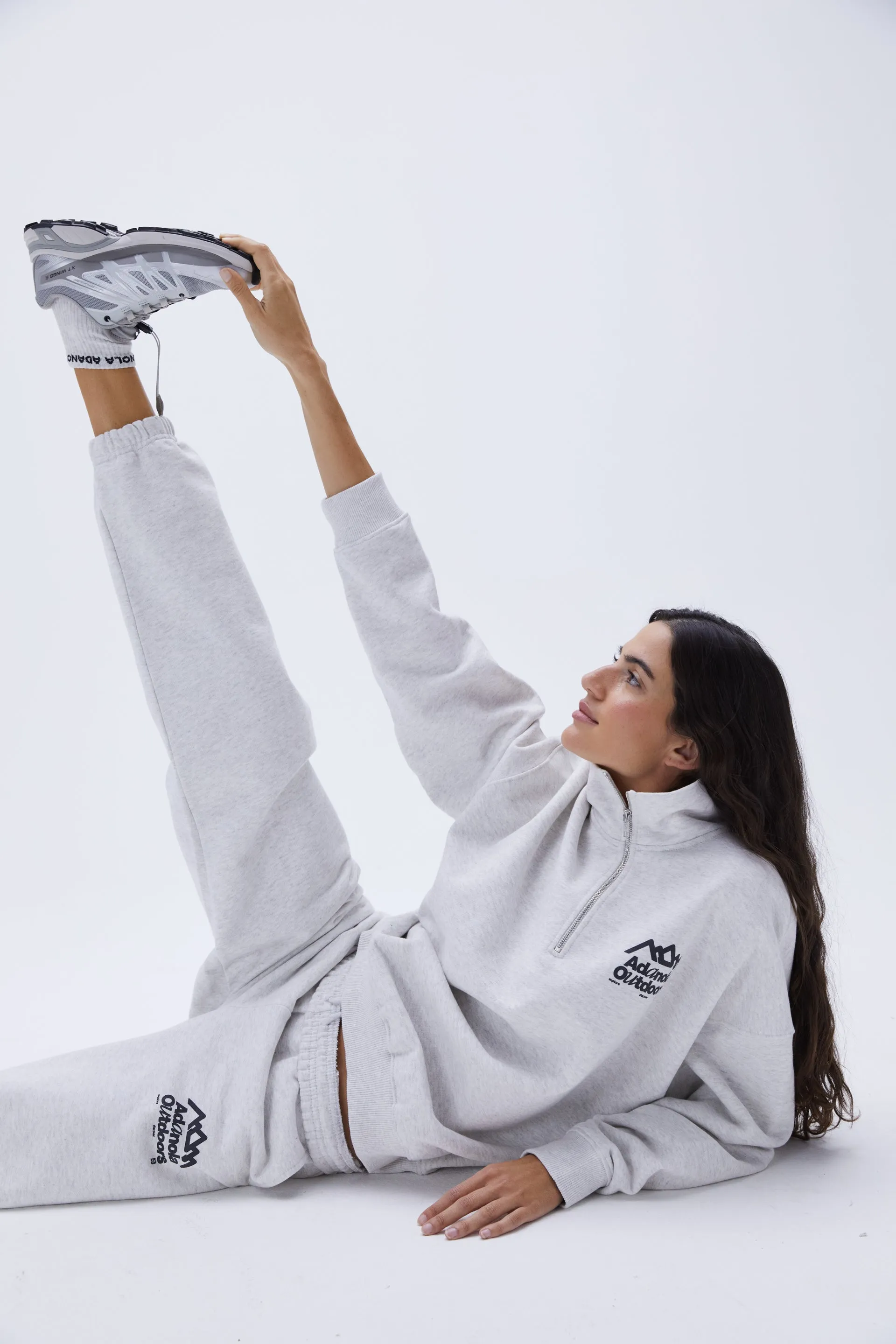 Discover Sweatpants - Light Grey Melange sold by Adanola product image thumbnail 4