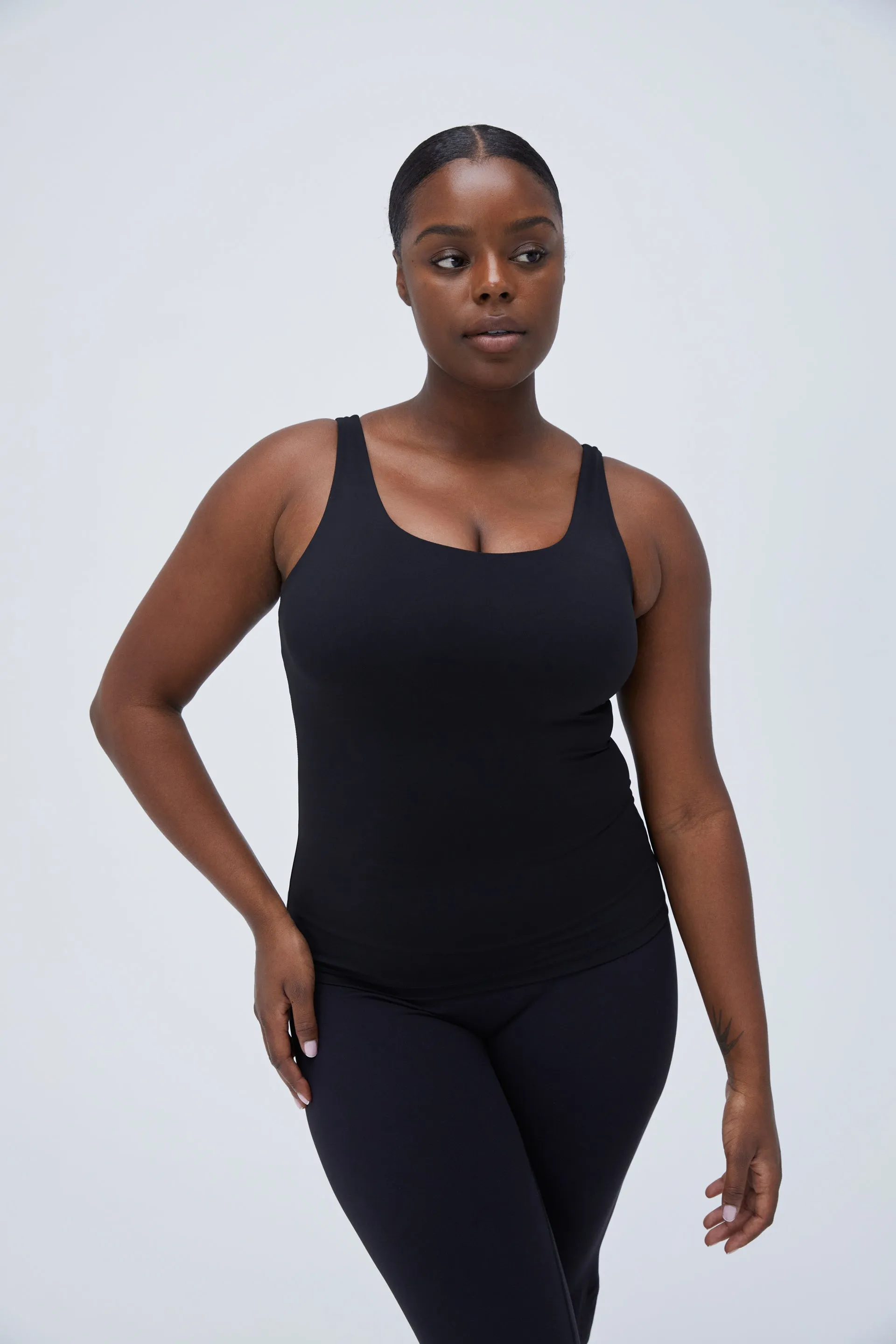 Ultimate Tank Top - Black sold by Adanola
