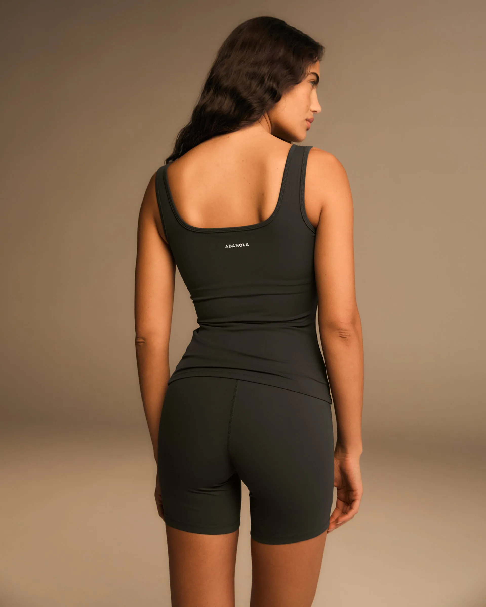 Ultimate Square Neck Top - Graphite Grey sold by Adanola product image thumbnail 2