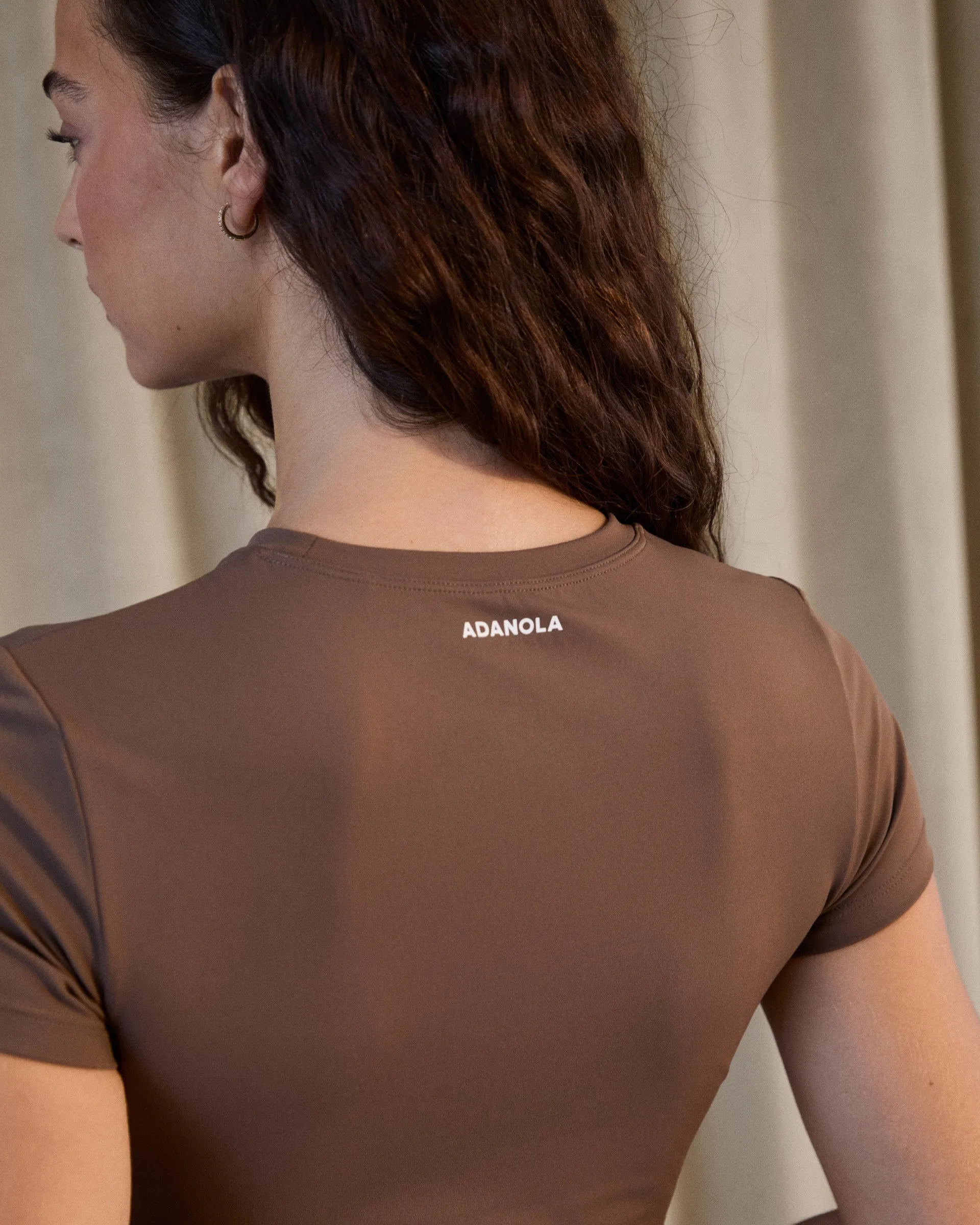 Ultimate Short Sleeve Top - Mocha Brown sold by Adanola product image thumbnail 2