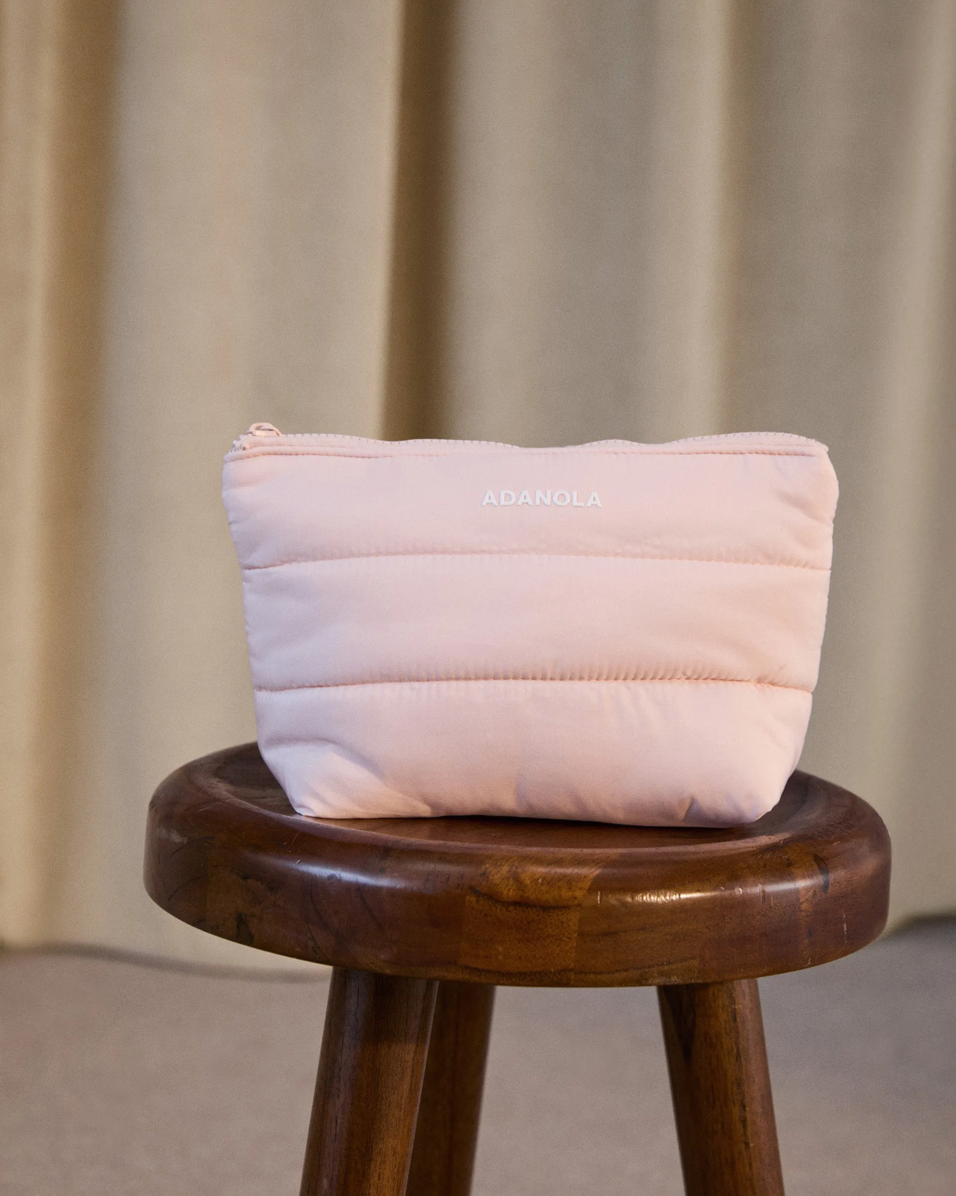 Puffer Pouch - Light Pink sold by Adanola