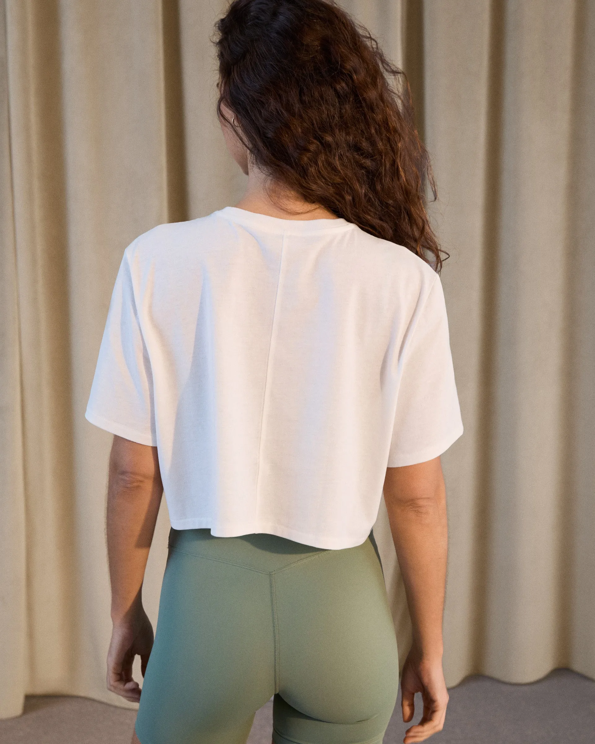 Essential Batwing T-Shirt - White sold by Adanola product image thumbnail 2
