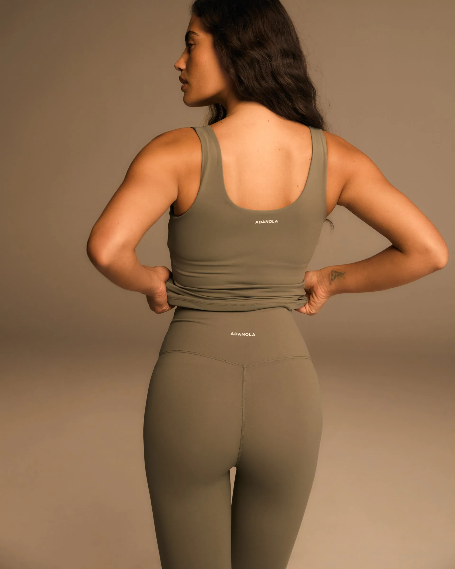 Ultimate Tank Top - Olive Green sold by Adanola product image thumbnail 2