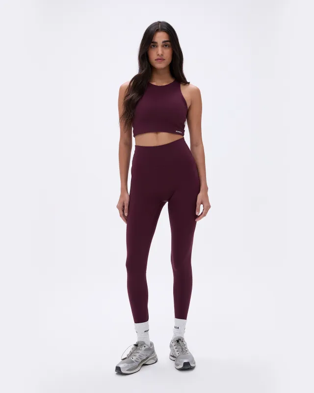 Ultimate Leggings - Dark Cherry sold by Adanola