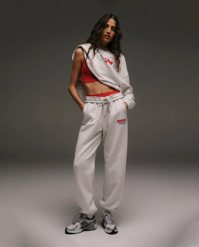 Sportswear Sweatpants - Light Grey Melange sold by Adanola