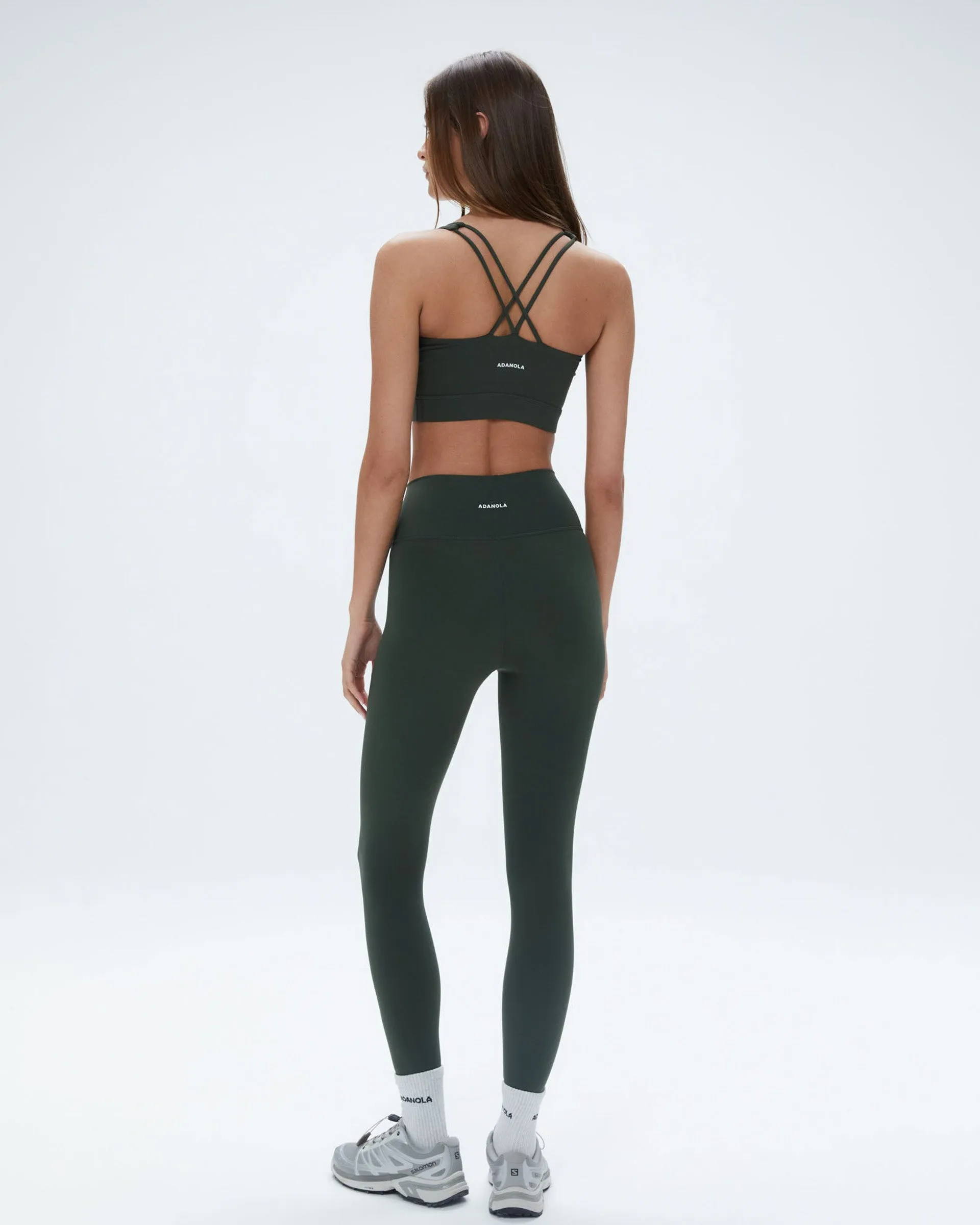 Ultimate Cross Back Bra - Dark Olive sold by Adanola product image thumbnail 4