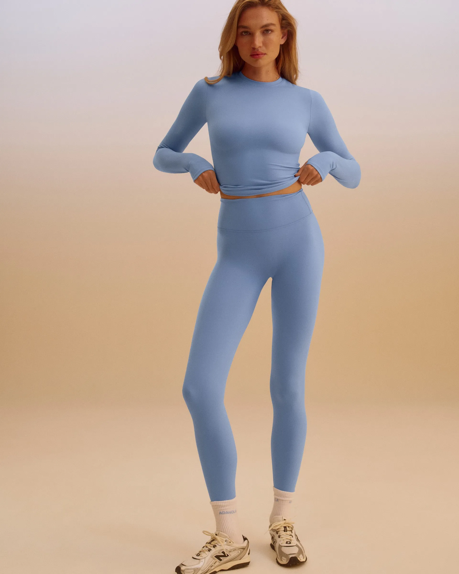 Ultimate Leggings - Ice Blue sold by Adanola product image thumbnail 3